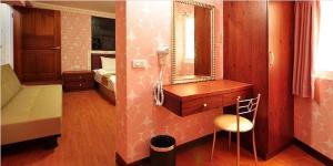 Ένα ή περισσότερα κρεβάτια σε δωμάτιο στο Juleduo B & B