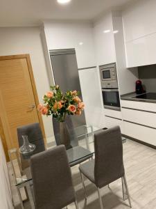 Kuchyňa alebo kuchynka v ubytovaní Apartamento Centro Ciudad Pontevedra