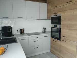 Kuchyňa alebo kuchynka v ubytovaní Apartament Zielone Wzgórze