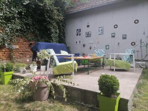 Zahrada ubytování Kizde