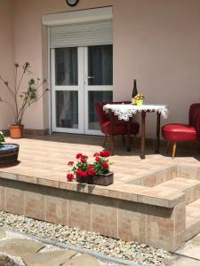 Patio nebo venkovní prostory v ubytování Betti
