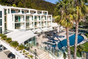 Bazén v ubytování Paihia Beach Resort & Spa Hotel nebo v jeho okolí