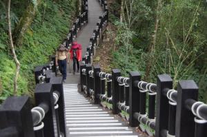 入住蓬萊生態農場仙山民宿的客人