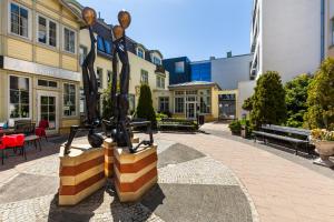 Budynek, w którym mieści się apartament