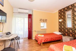 Postel nebo postele na pokoji v ubytování Guest House Rannaliiv