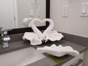 Koupelna v ubytování DELOVELY B&B