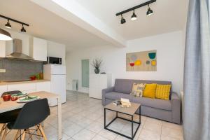 Kuchyň nebo kuchyňský kout v ubytování Apartments Dama