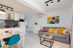 Kuchyň nebo kuchyňský kout v ubytování Apartments Dama
