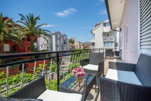 Balkón nebo terasa v ubytování Ioannis Apartments