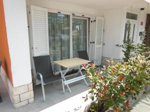Balkón nebo terasa v ubytování Apartma Jadran