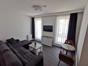 Μια τηλεόραση ή/και κέντρο ψυχαγωγίας στο HP Apartments