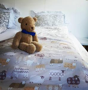 Postel nebo postele na pokoji v ubytování Móra guesthouse