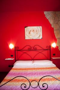 Cama o camas de una habitación en B&B Raffiori