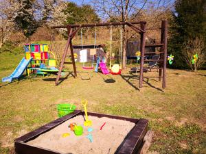 De kinderspeelruimte van Anja's Ferienwohnung Europa Park