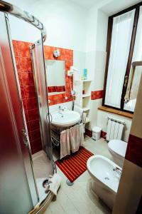 Koupelna v ubytování B&B Antiche Mura