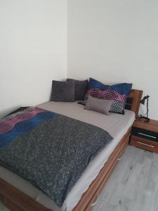 Postel nebo postele na pokoji v ubytování Apartman Kala Česká Lípa