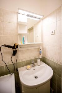 Koupelna v ubytování Bingo Apartman + 11 fotografií