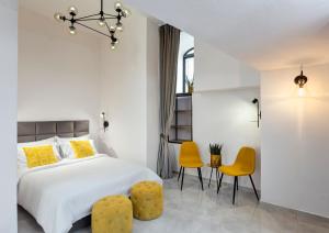 Old City Boutique Hotel客房内的一张或多张床位