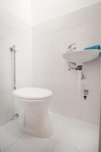 Kylpyhuone majoituspaikassa Nyaraló