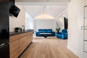 Et opholdsområde på Luxury Apartment Szeroka - Old Town