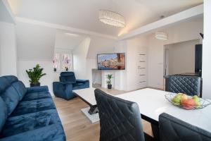 Et opholdsområde på Luxury Apartment Szeroka - Old Town