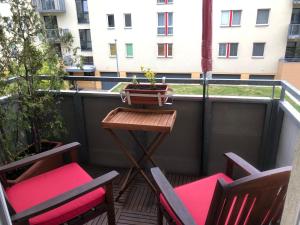 Balcone o terrazza di Richie Apartment near Aquapark