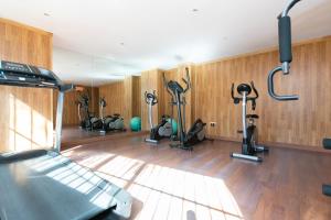 Fitness centrum a/nebo fitness zařízení v ubytování JDC Beach Side Marbella