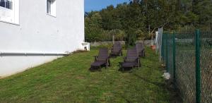 Vonkajšia záhrada v ubytovaní Albergue Espiritu Xacobeo