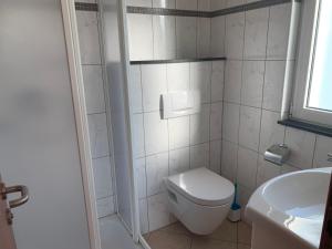 Koupelna v ubytování Apartments Dumančić
