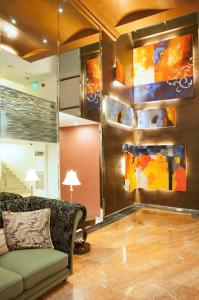 Istumisnurk majutusasutuses Hotel Celeste Makati