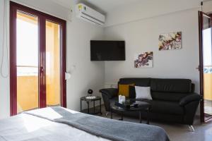 Posteľ alebo postele v izbe v ubytovaní New Gate City Break Suite