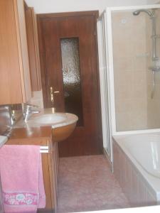 Ванна кімната в Appartamento Pista Stelvio