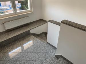 Kuchyň nebo kuchyňský kout v ubytování Apartments Dumančić