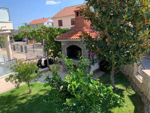 Zahrada ubytování Apartments Dumančić