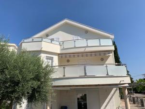 Balkón nebo terasa v ubytování Apartments Dumančić