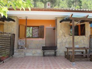 Balkón alebo terasa v ubytovaní Casa Rural La Canal De Salem