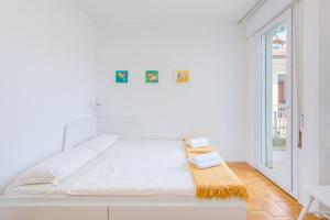 Posteľ alebo postele v izbe v ubytovaní APARTMENTS GASSER - Apartment 2