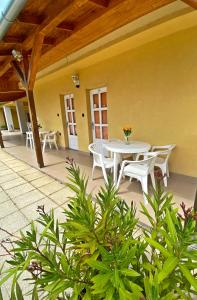 Patio nebo venkovní prostory v ubytování Hotel Magnólia