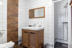 Ein Badezimmer in der Unterkunft Bryggan Fjällbacka