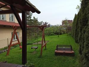 Ogród w obiekcie Apartament-studio, pokoje u Lucy