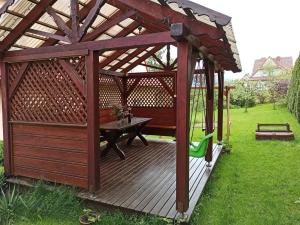 Ogród w obiekcie Apartament-studio, pokoje u Lucy