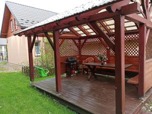 Ogród w obiekcie Apartament-studio, pokoje u Lucy