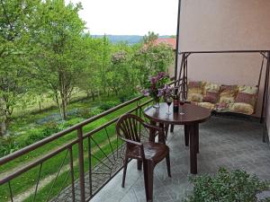Balkon lub taras w obiekcie Apartament-studio, pokoje u Lucy