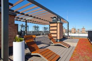 Balkón alebo terasa v ubytovaní Elite Apartments Garden Gates Premium
