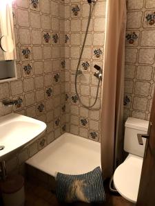 Koupelna v ubytování Haus Opal,Wohnung 21