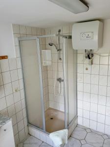 Ванная комната в Ferienhaus Scheffler