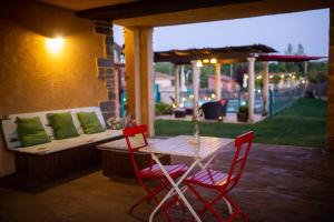 Patio nebo venkovní prostory v ubytování Hotel Rural El Tejar de Miro