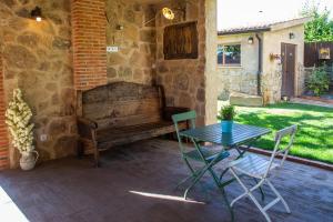 Posezení v ubytování Hotel Rural El Tejar de Miro