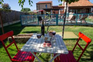 Zahrada ubytování Hotel Rural El Tejar de Miro