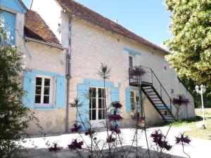 Zahrada ubytování Le Moulin Bleu